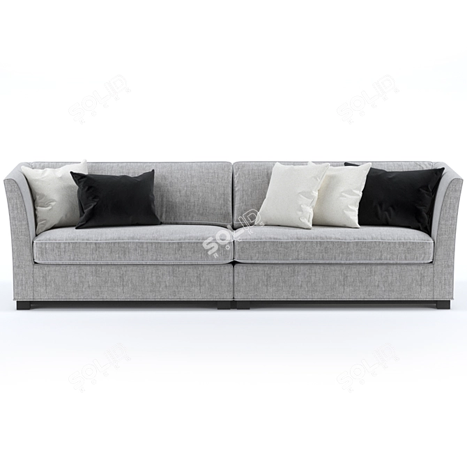 Luxury Slettvoll Cordian Modular Sofa 3D model image 1