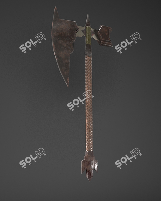 8-Blade Ax Kit: Versatile, High-Quality, PBR 3D model image 3