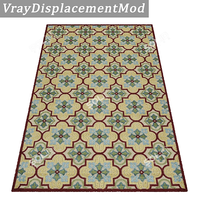Luxury Carpets Set: High-Quality Textures, Multiple Variants 3D model image 3