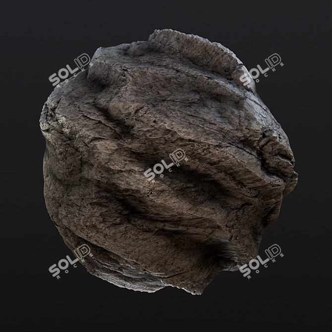  Seamless 4K Rock Cliff Texture 3D model image 5