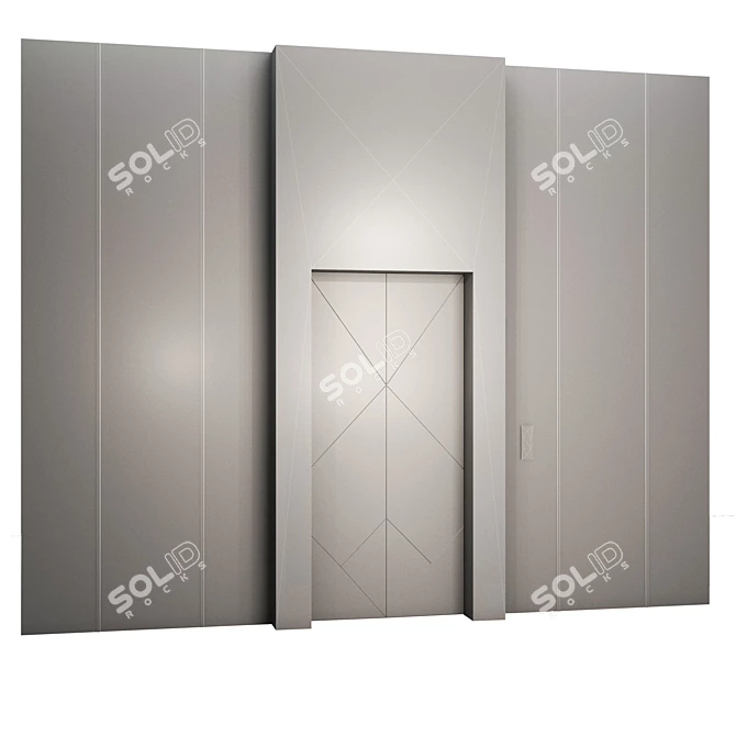 Sleek 2015 Elevator 3D model image 2