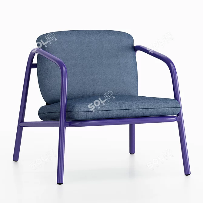 Modern Girl | Stylish Armchair 3D model image 2