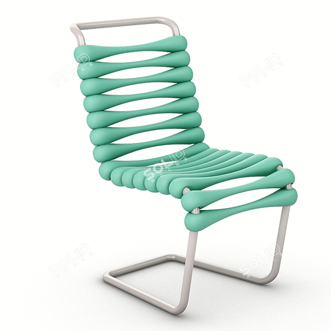 Foam Fusion Bounce Chair 3D model image 1