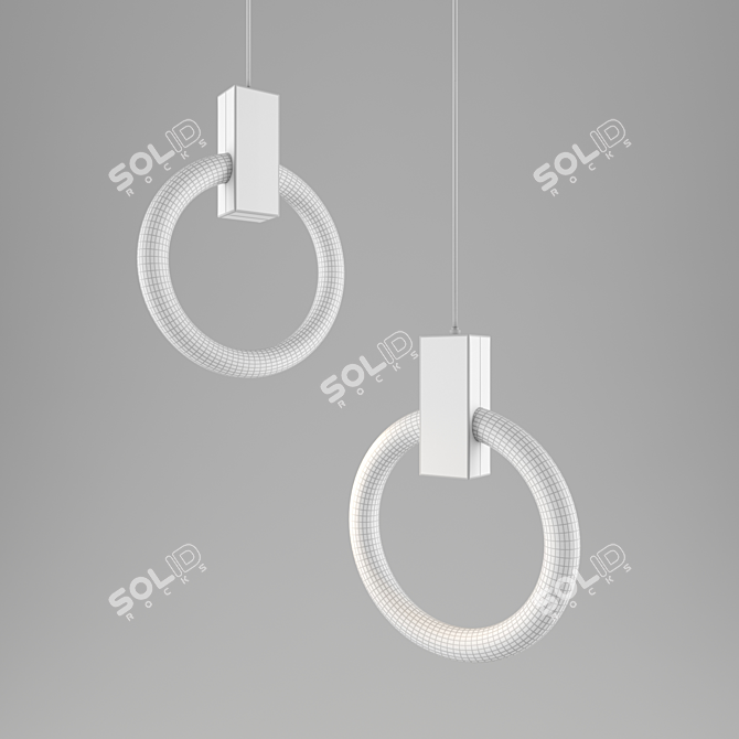 Illuminate with Elegance | LED Ring 3D model image 3