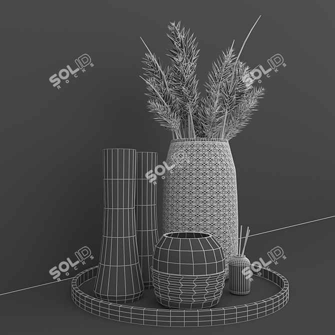 Elegant Decor Set: Contemporary Design 3D model image 3