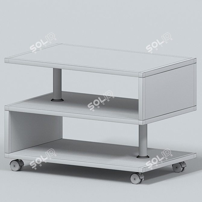 Modern Coffee Table "Vega" | Sleek Design 3D model image 3