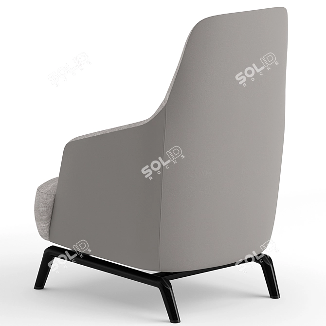 Giorgetti Janet Bergere: Elegant Comfort 3D model image 2