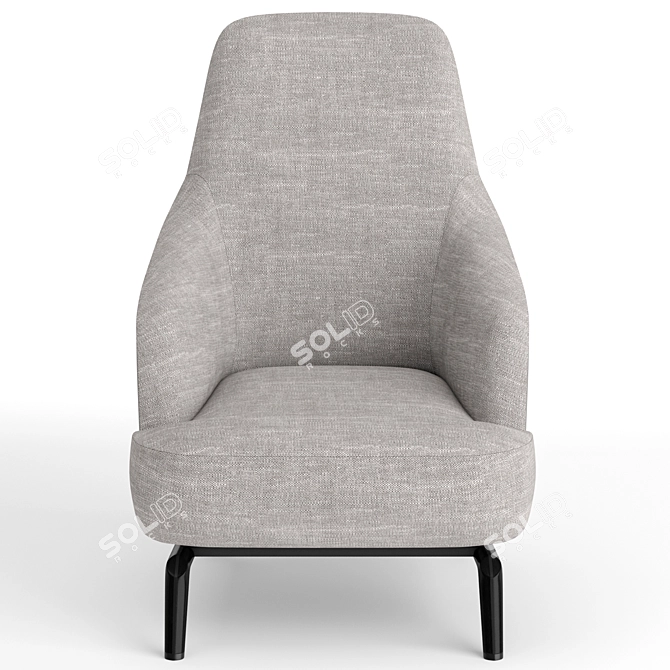 Giorgetti Janet Bergere: Elegant Comfort 3D model image 4