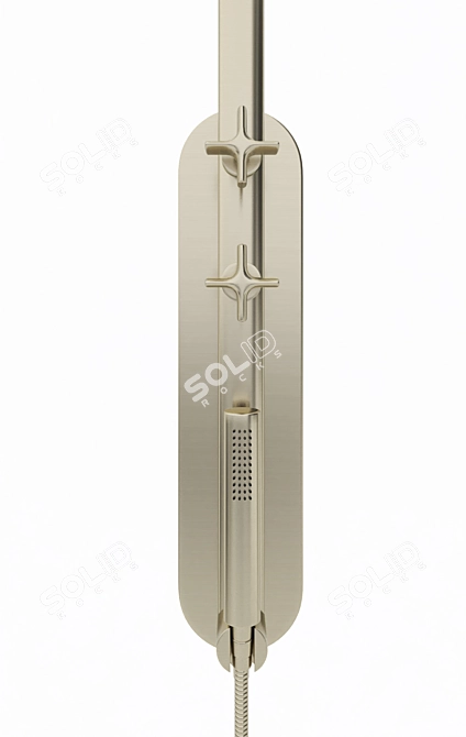 Luxury Armani Roca Shower Set 3D model image 5