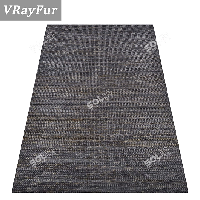 Luxury Carpet Set: High-Quality Textures and Multiple Variations 3D model image 2