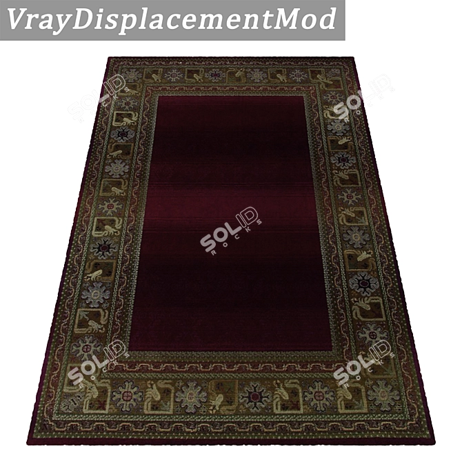 Luxury Carpets Set with High-Quality Textures 3D model image 3