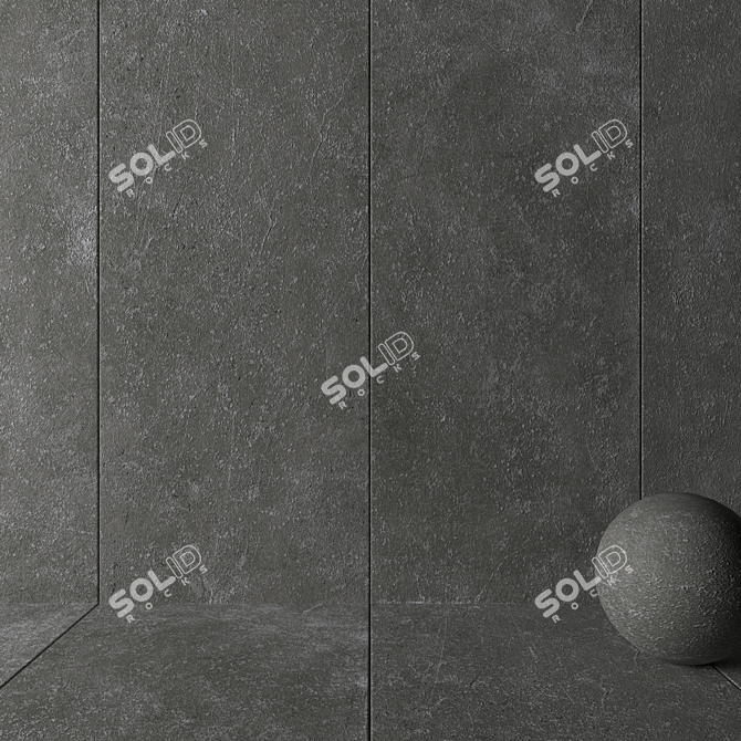 Kibo Fume Stone Wall Tiles 3D model image 2
