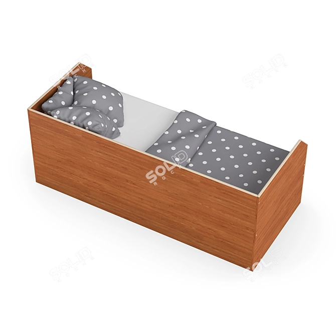 Legenda K13 Kids Bed 3D model image 3