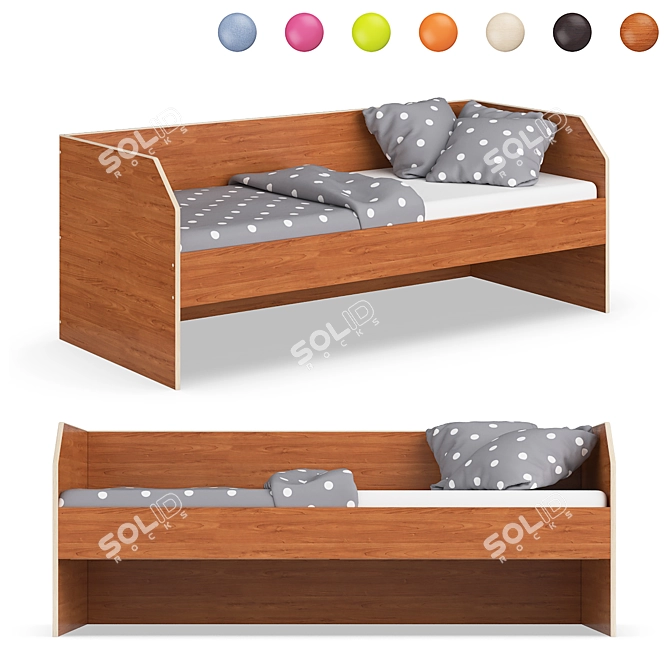 Legenda K13 Kids Bed 3D model image 6