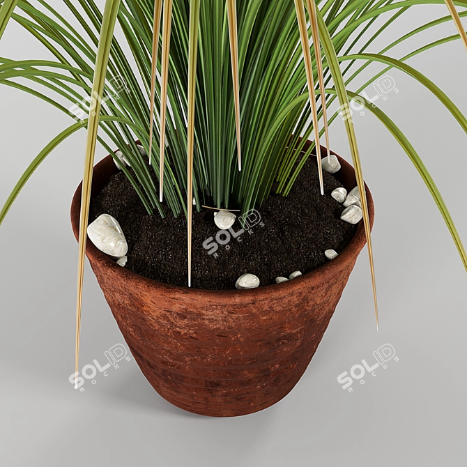 Exquisite Bouquet Grass: Perfect for Closeup Renders 3D model image 3