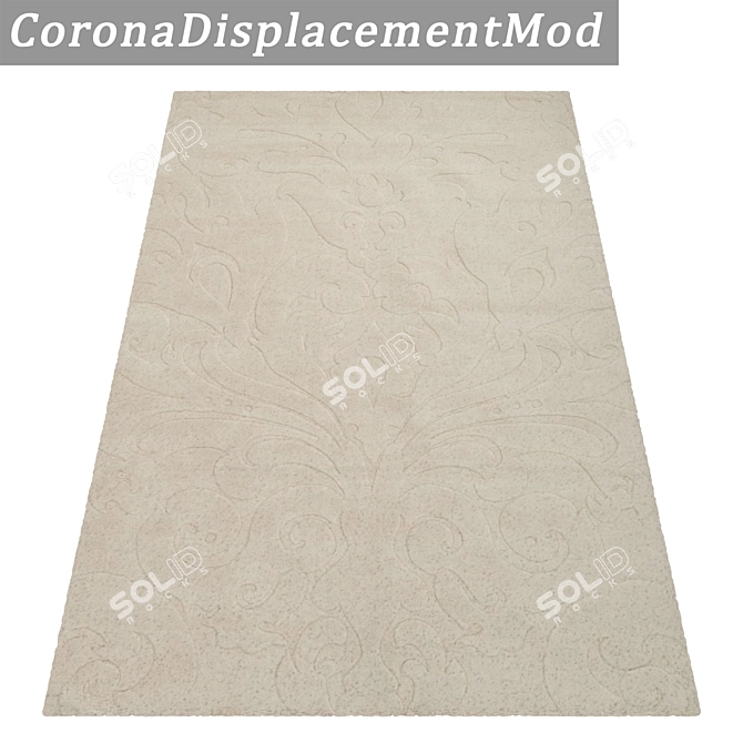 Luxury Carpets Set - High-Quality Textures 3D model image 4