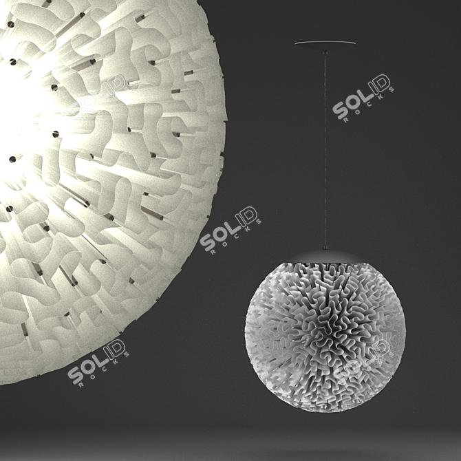 EcoSphere Lamp 3D model image 2