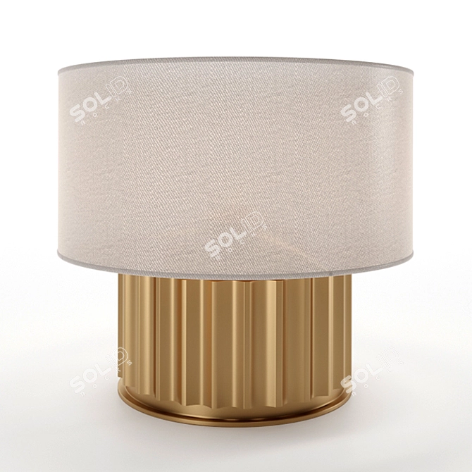 Elegant Liberty Lamp: The Perfect Illumination 3D model image 7