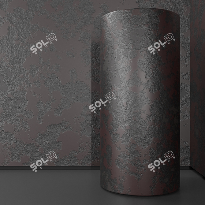 Seamless Plaster Texture 3D model image 1