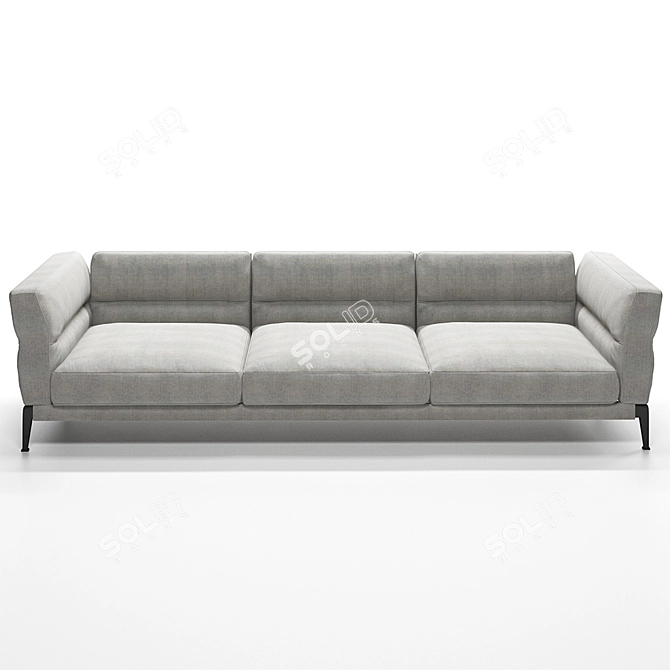 Flexform Adda: Stylish and Versatile Sofa 3D model image 4