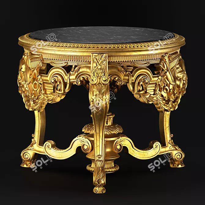 Classic RIVA MOBILI Table 3D model image 1