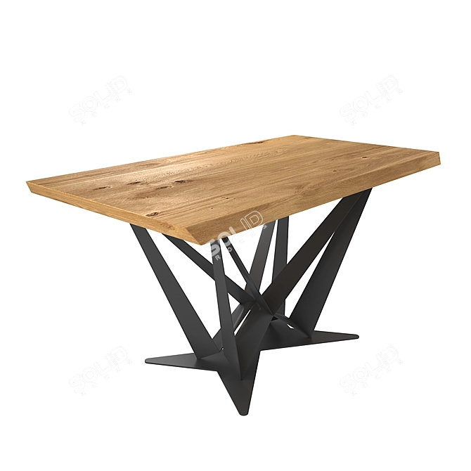 Elegant Ego Table: Slava Kharisov Design 3D model image 1