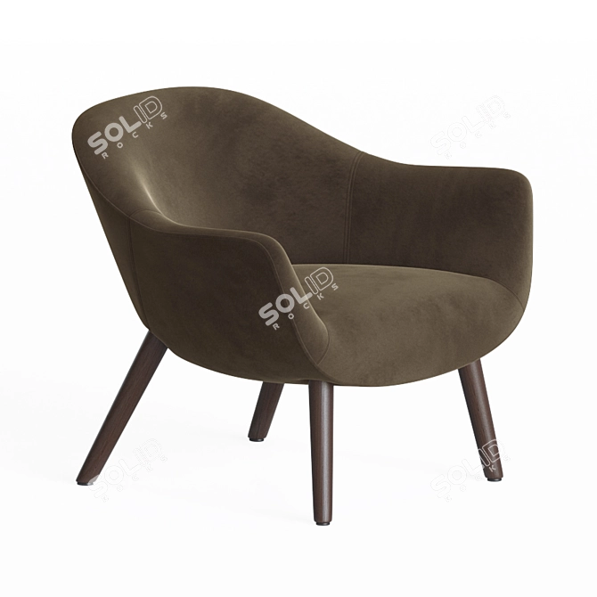 Elegant Comfort: Poliform Mad & Queen 3D model image 3