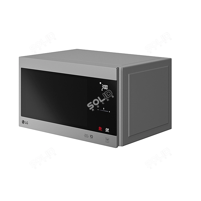 LG MW25R95CIS: Compact and Versatile 3D Modeling Solution 3D model image 2