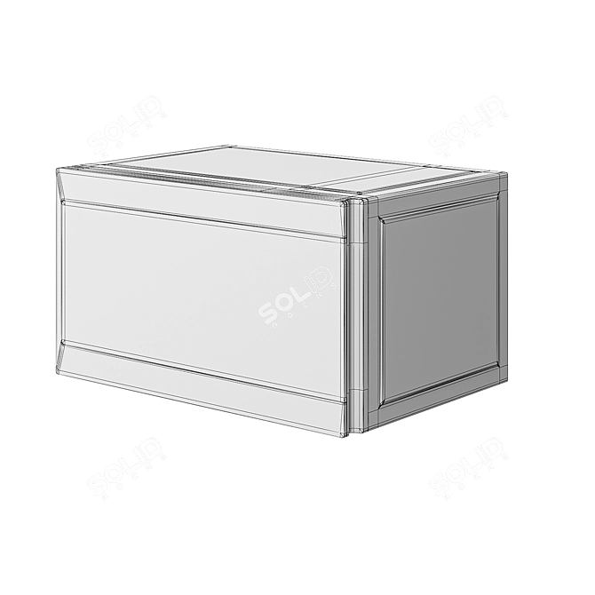 Title: LG MS2596CIT Microwave Oven 3D model image 4