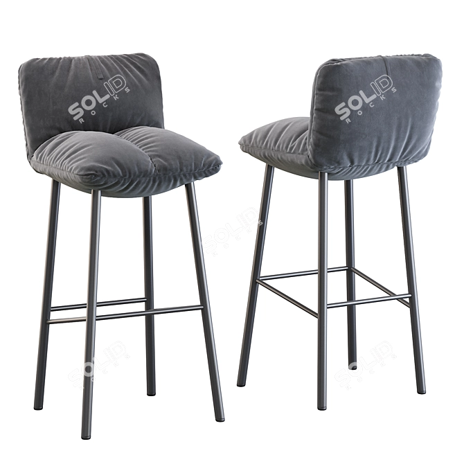 Pil Stool: Originality meets Comfort 3D model image 3