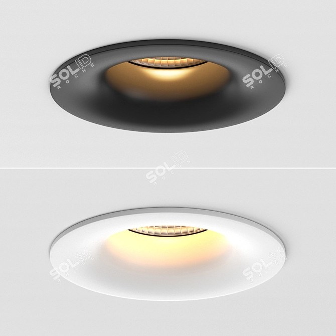 Smart Cake: Modular Lighting Solution 3D model image 2