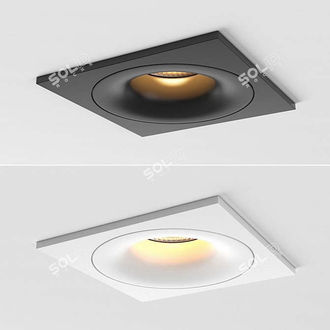 Smart Cake: Modular Lighting Solution 3D model image 3