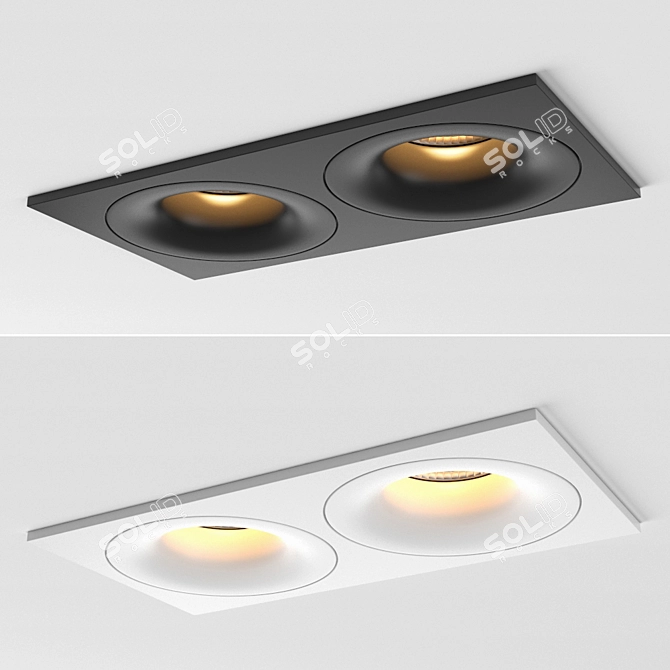 Smart Cake: Modular Lighting Solution 3D model image 4