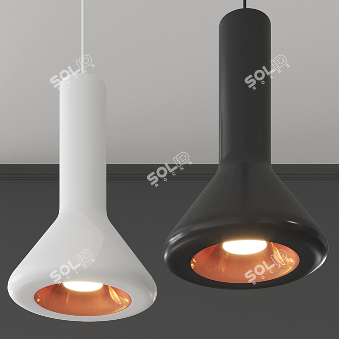 Brokis Whistle Pendant Lights: Stylish and Modern 3D model image 3