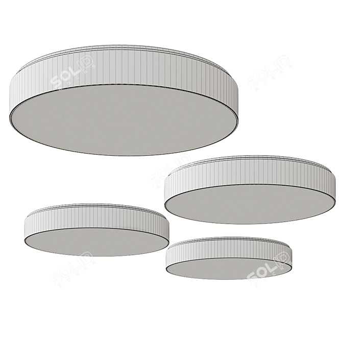 Petridis Sa Discus Up/Down Ceiling Lamp 3D model image 1