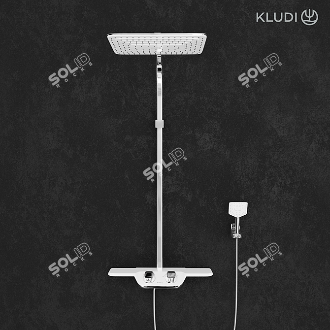 Kludi Discovery Shower System 3D model image 1