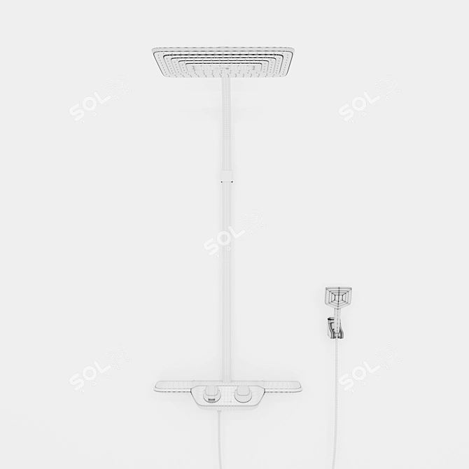 Kludi Discovery Shower System 3D model image 4