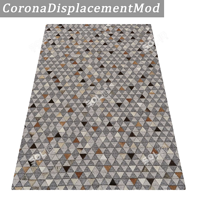 Premium Carpet Set: High-Quality Textures for Interior Design 3D model image 4