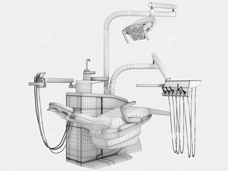 KAVO ESTETICA Dental Treatment Unit 3D model image 4