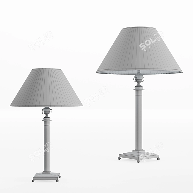 Elegance Table Lamp 3D model image 3
