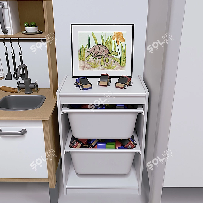 Kids' Culinary Set 3D model image 5