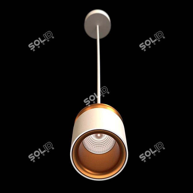 Novotech Oro Pendant Light - Elegant and Functional 3D model image 3