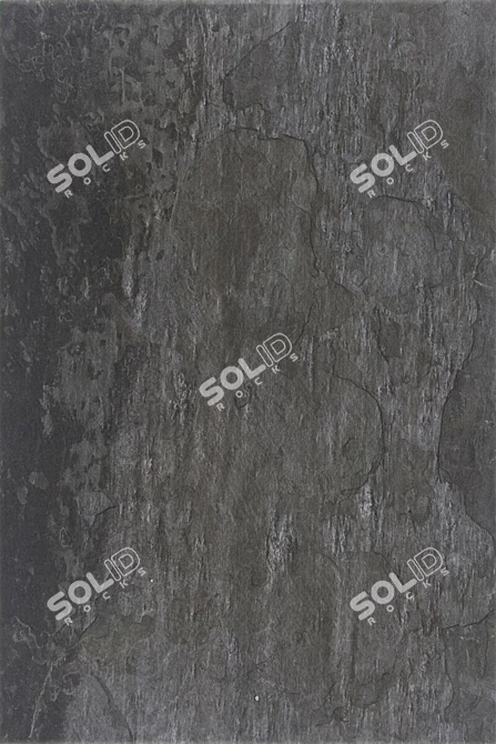 Alda Anthracite Stone Wall Tiles 3D model image 5