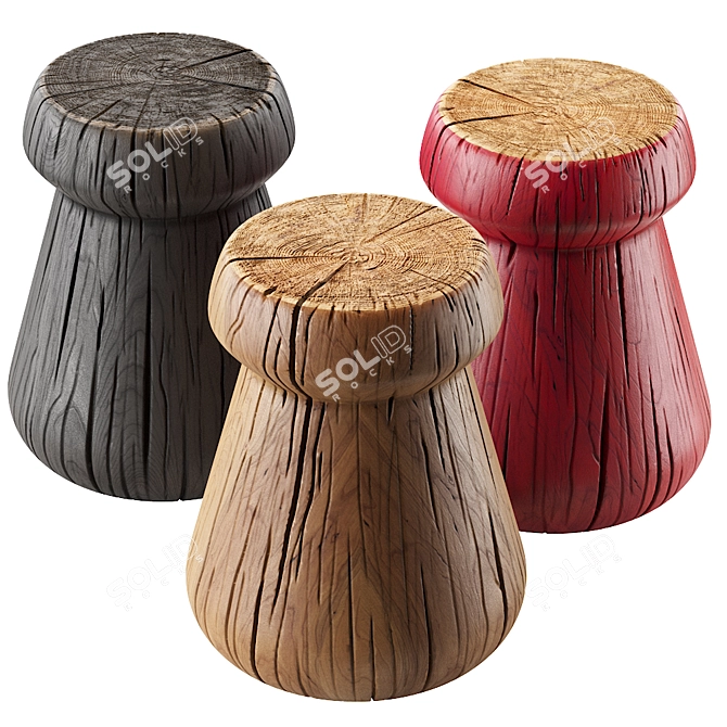 Stanley Deluxe Stool 3D model image 1