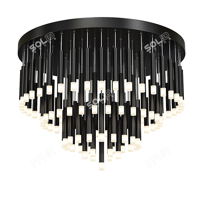 Elegant Gabino Chandelier 3D model image 1