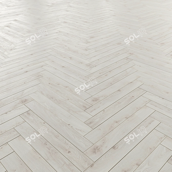 Chantilly Oak Laminate Flooring 3D model image 3