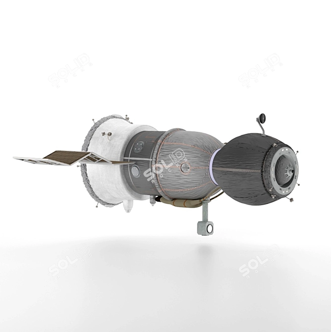 Progress Spacecraft 3D model image 6