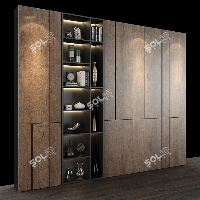 Modern Furniture Set 96: Stylish and Functional 3D model image 2