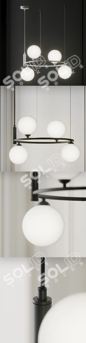 Maytoni Modern Pendant Lamp Ring 3D model image 2