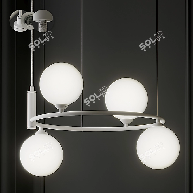 Maytoni Modern Pendant Lamp Ring 3D model image 6